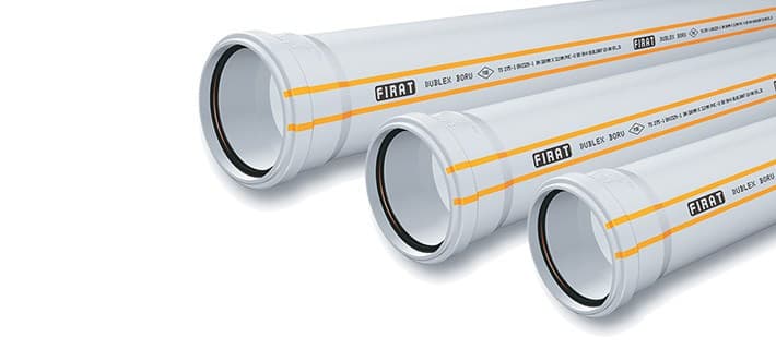 PVC DUBLEX BORU — Fırat Boru