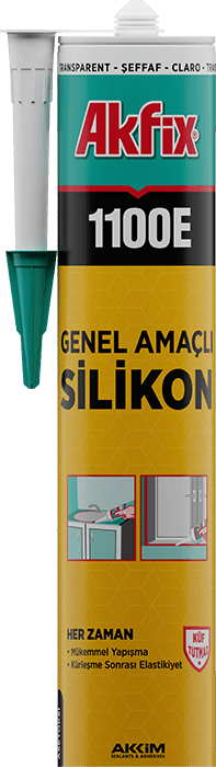 1100E GENEL AMAÇLI SİLİKON — Akfix