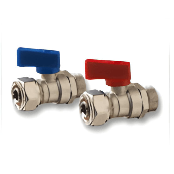 1/2'' MİNİ KÜRESEL VANA DIŞ DİŞLİ (PEX) — Fırat Boru
