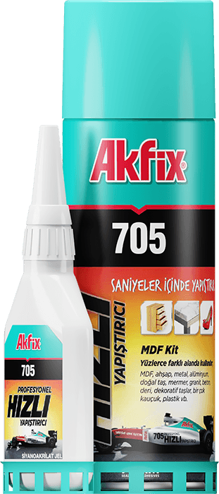 705 HIZLI YAPIŞTIRICI (MDF KİT) — Akfix
