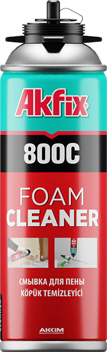 800C PU KÖPÜK ve KÖPÜK TABANCASI TEMİZLEYİCİ SPREY — Akfix
