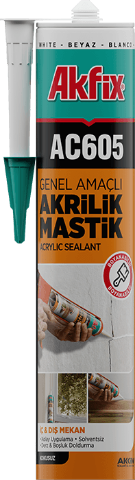 AC605 AKRİLİK MASTİK — Akfix
