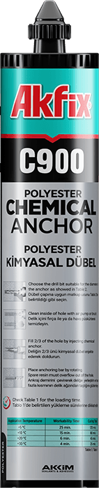 C900 KİMYASAL DÜBEL — Akfix
