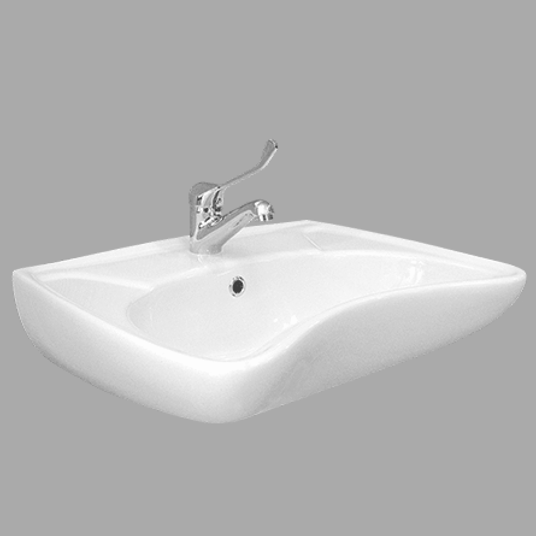 ECE ENGELLİ LAVABO 60 CM — Ece Banyo & İsvea