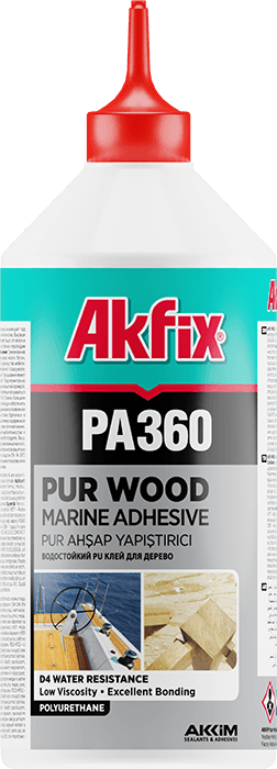PA360 PU AHŞAP TUTKALI (DENİZ TUTKALI) — Akfix