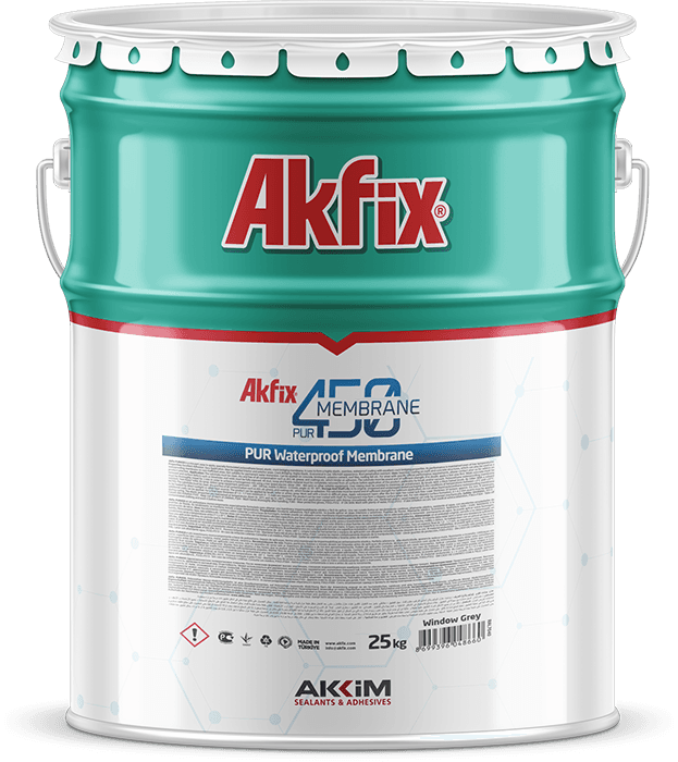 PUR450 POLİÜRETAN SU YALITIM MEMBRANI — Akfix