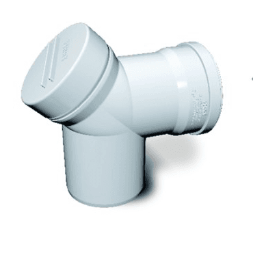 PVC 100' TEMİZLEME DİRSEK — Fırat Boru