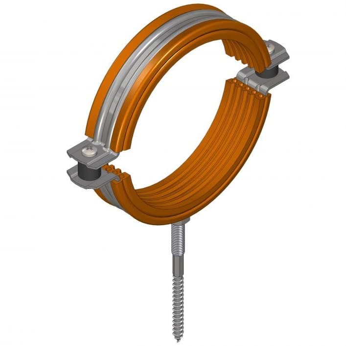 PVC SESSİZ BORU KELEPÇESİ — Ufix