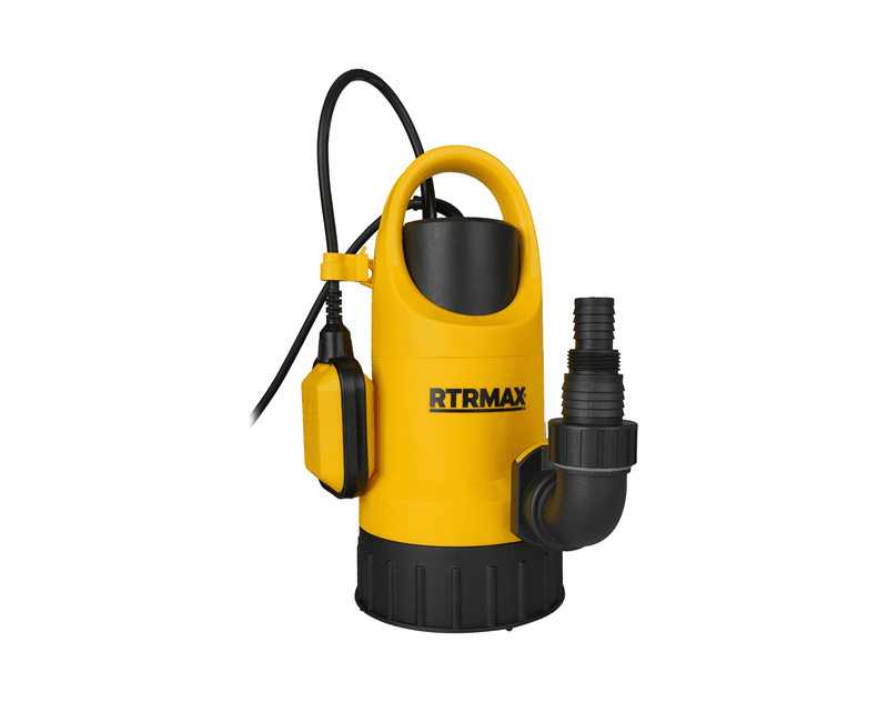 RTM8390 - KİRLİ VE TEMİZ SU DALGIÇ POMPA 400W 7,5 Mt — Rtrmax
