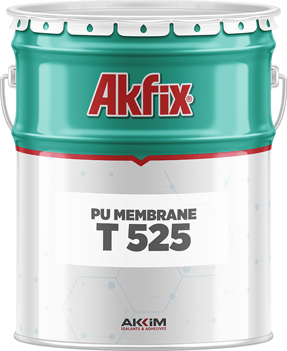 T525 PU ÜSTKAT SU YALITIM MEMBRANI — Akfix